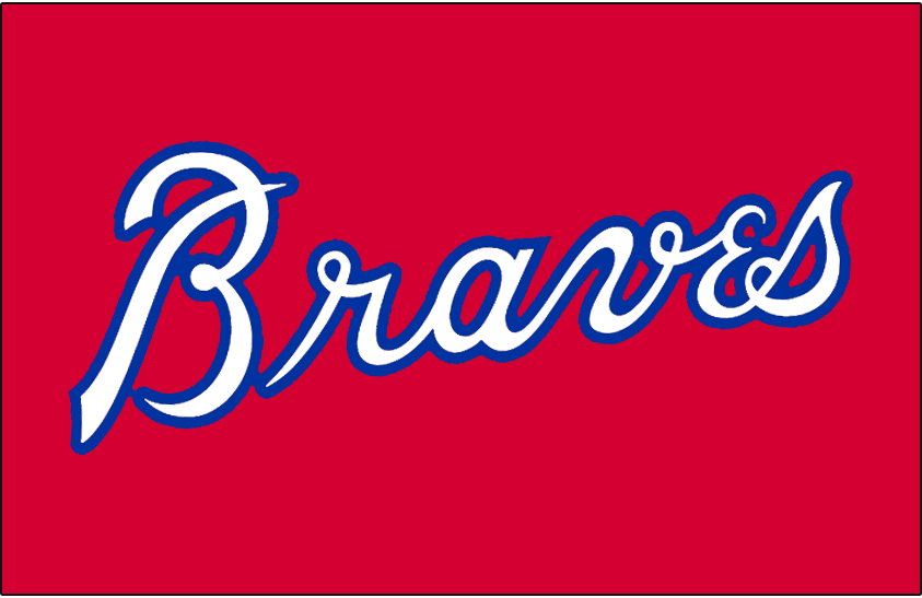 Atlanta Braves 1979-1980 Batting Practice Logo iron on heat transfer